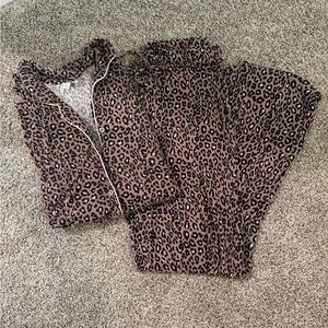 Nordstrom Leopard Print Pajama Set